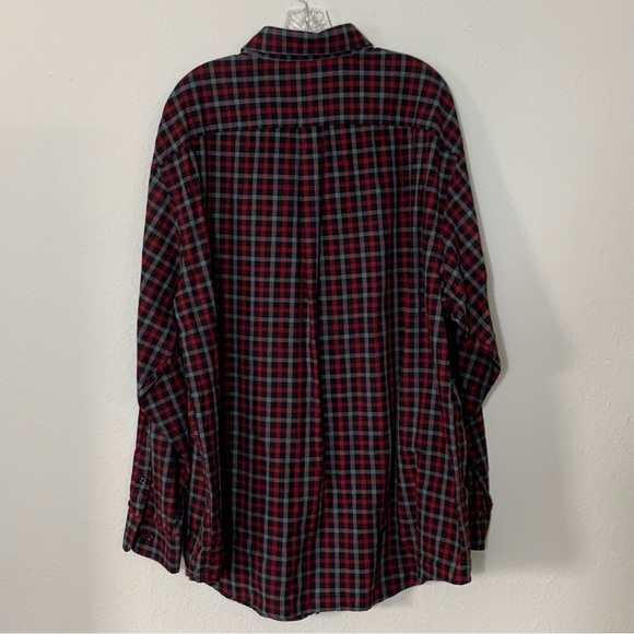 Men's Round Tree & York Long Sleeve Button Down Shirt size 2XT Tall - Picture 10 of 10